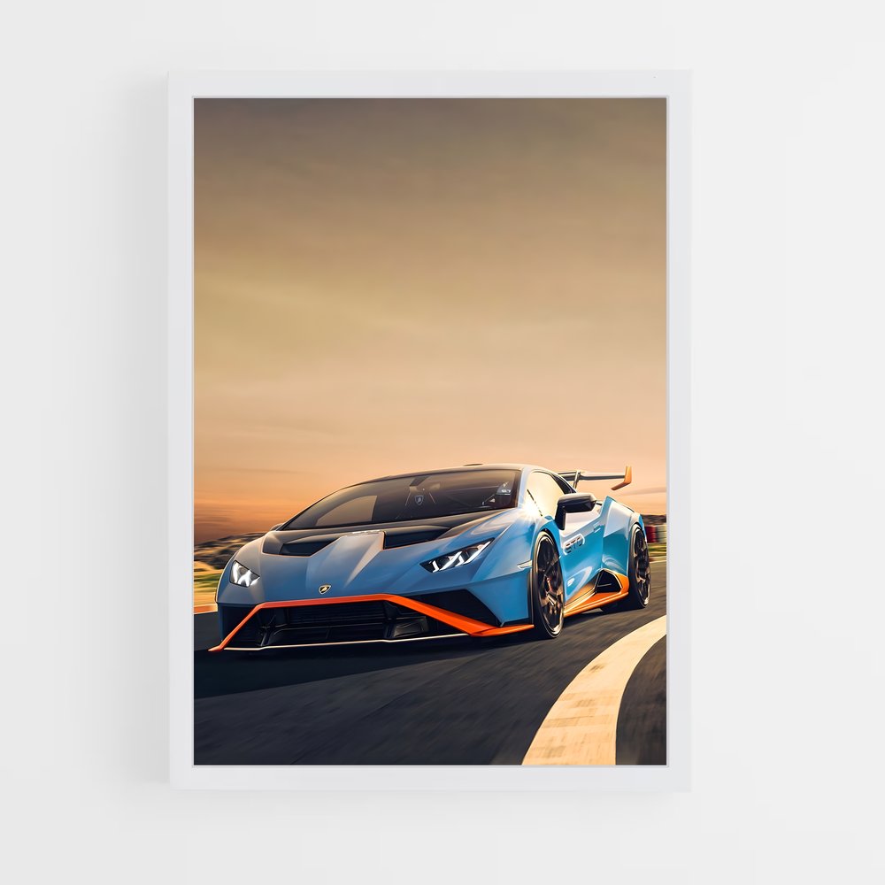 Poster Huracan Vibes – affiche Lamborghini (vue 3)